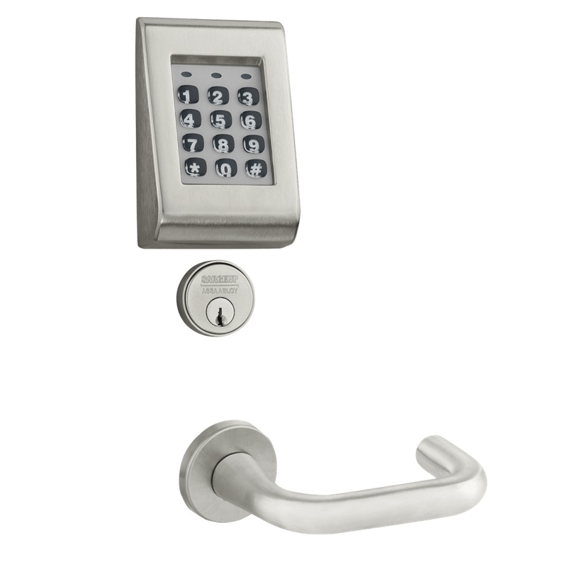 Picture of Sargent KP8276 Keypad Stand Alone Mortise Lock W/ Cylinder Override and Deadbolt