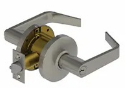 Picture of Hager 3553 Grade 2 Entry Cylindrical Lock, Withnell Lever with Rose