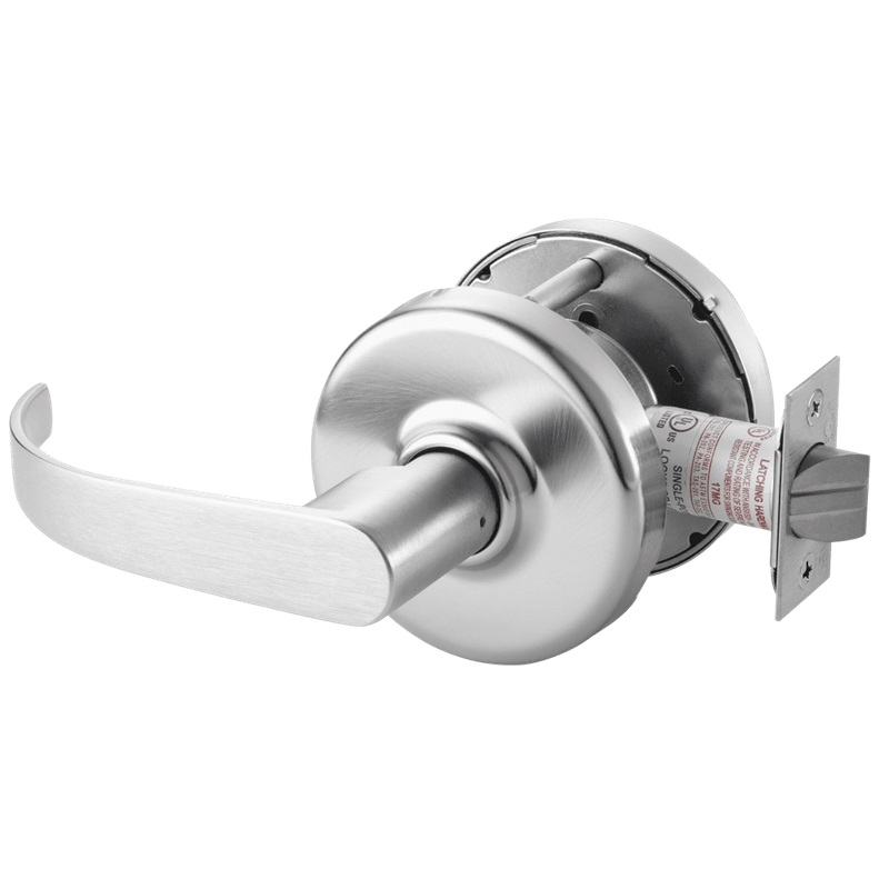 Picture of Corbin Russwin CLX3380 Grade 1 Passage Lever x Blank Plate Lock Cylindrical Lock