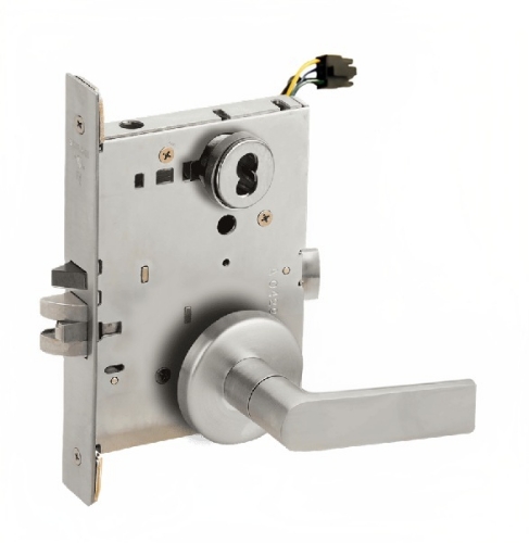 Picture of Schlage L9092EU-01  Mortise Lock, Electrically lock/unlock outside lever W/Cylinder Outside - Fail Secure