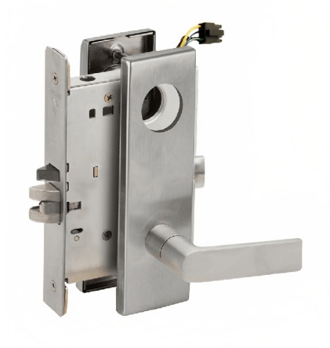 Picture of Schlage L9092EU-01  Mortise Lock, Electrically lock/unlock outside lever W/Cylinder Outside - Fail Secure