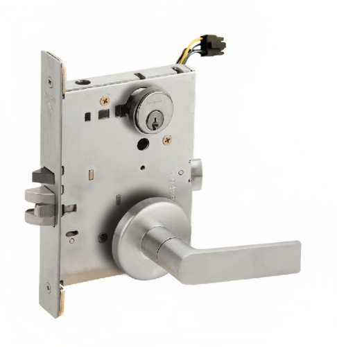 Picture of Schlage L9092EL-01  Mortise Lock, Electrically lock/unlock outside lever W/Cylinder Outside - Fail Safe