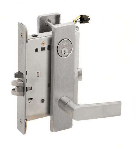 Picture of Schlage L9092EL-01  Mortise Lock, Electrically lock/unlock outside lever W/Cylinder Outside - Fail Safe