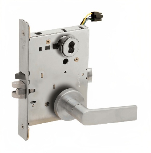 Picture of Schlage L9092EL-01  Mortise Lock, Electrically lock/unlock outside lever W/Cylinder Outside - Fail Safe