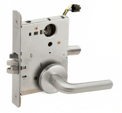 Picture of Schlage L9092EU-02  Mortise Lock, Electrically Lock/Unlock Outside Lever W/Cylinder Outside - Fail Secure