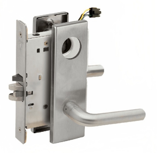 Picture of Schlage L9092EU-02  Mortise Lock, Electrically Lock/Unlock Outside Lever W/Cylinder Outside - Fail Secure