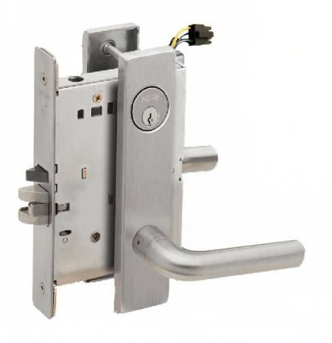 Picture of Schlage L9092EL-02  Mortise Lock, Electrically Lock/Unlock Outside Lever W/Cylinder Outside - Fail Safe