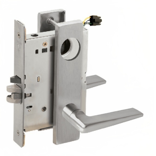 Picture of Schlage L9092EU-05  Mortise Lock, Electrically Lock/Unlock Outside Lever W/Cylinder Outside - Fail Secure