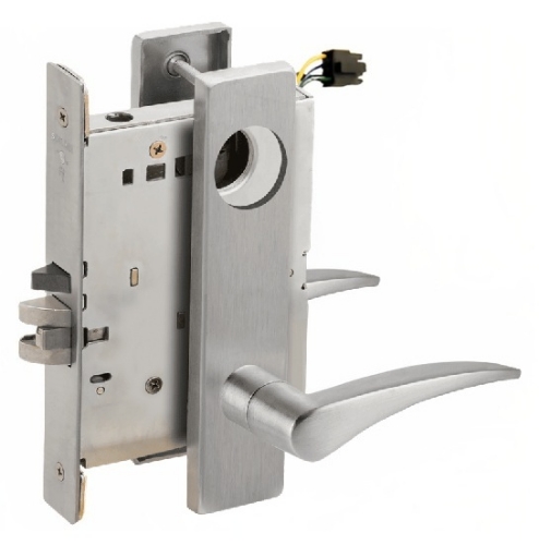 Picture of Schlage L9092EL-12  Mortise Lock, Electrically Lock/Unlock Outside Lever W/Cylinder Outside - Fail Safe