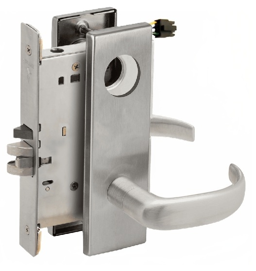 Picture of Schlage L9092EL-17  Mortise Lock, Electrically Lock/Unlock Outside Lever W/Cylinder Outside - Fail Safe