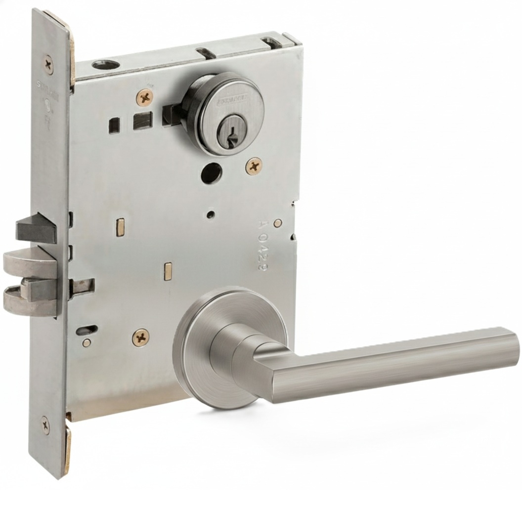 Picture of Schlage L9060 LAT Mortise Apartment Entrance Lock, Field Reversible