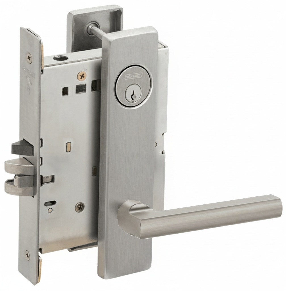 Picture of Schlage L9060 LAT Mortise Apartment Entrance Lock, Field Reversible