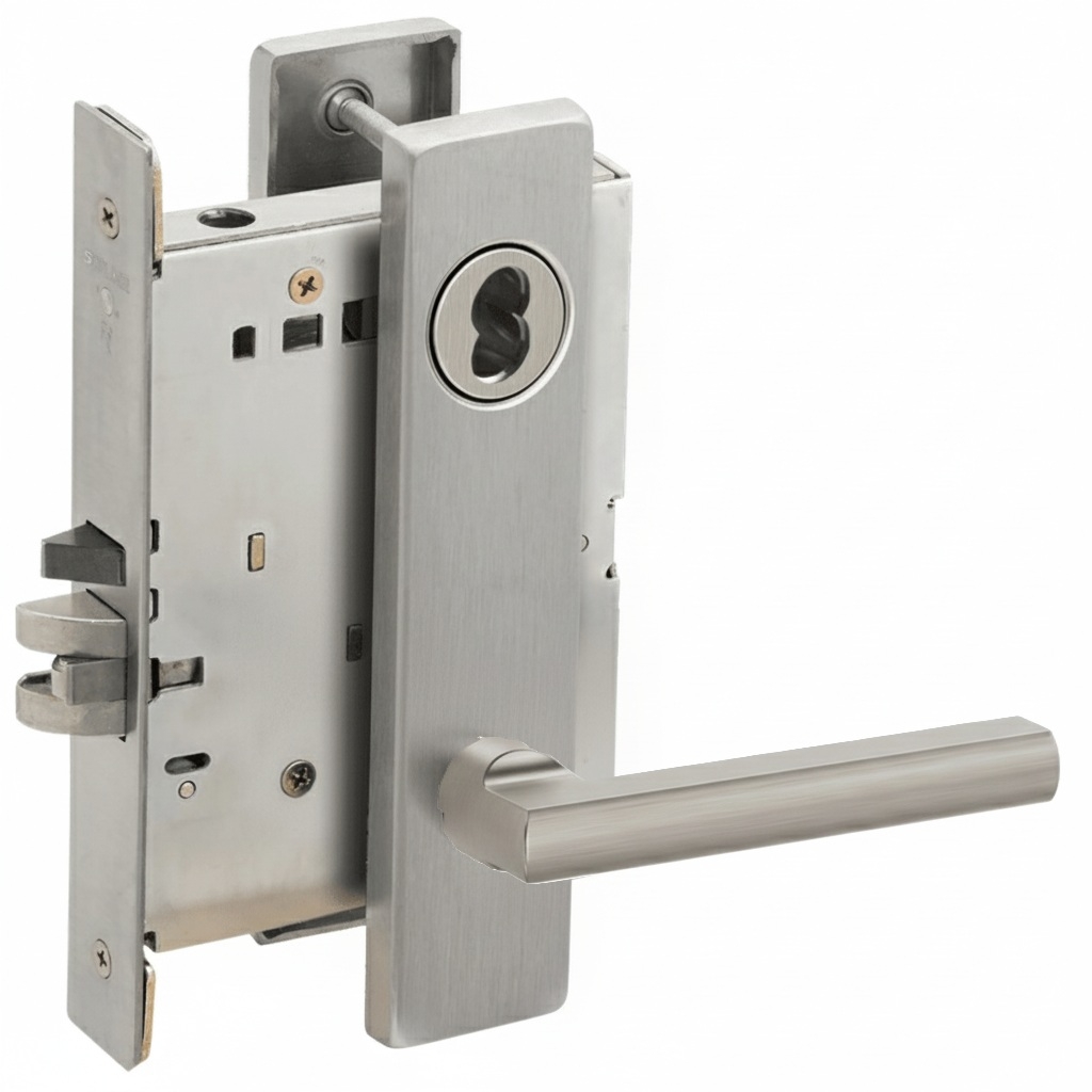 Picture of Schlage L9465 LAT Mortise Closet/Storeroom Lock,  Field Reversible