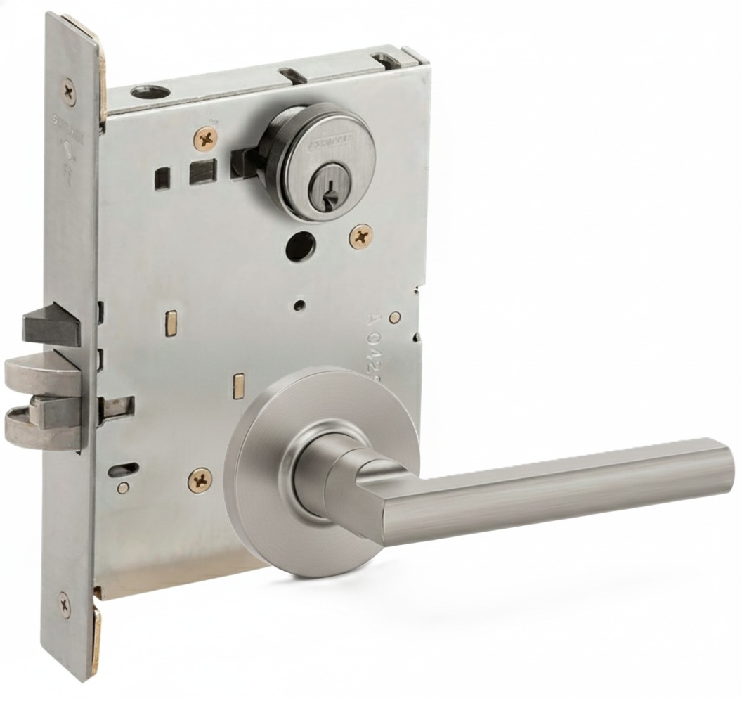 Picture of Schlage L9496 LAT Mortise Privacy with "Occupied" Indicator,  Field Reversible