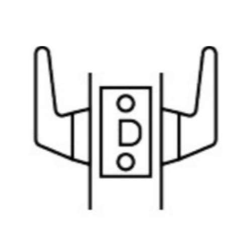 Picture of Cal-Royal LRC30 US32D Grade 1, Ligature Resistant Passage Lock - Stainless Steel