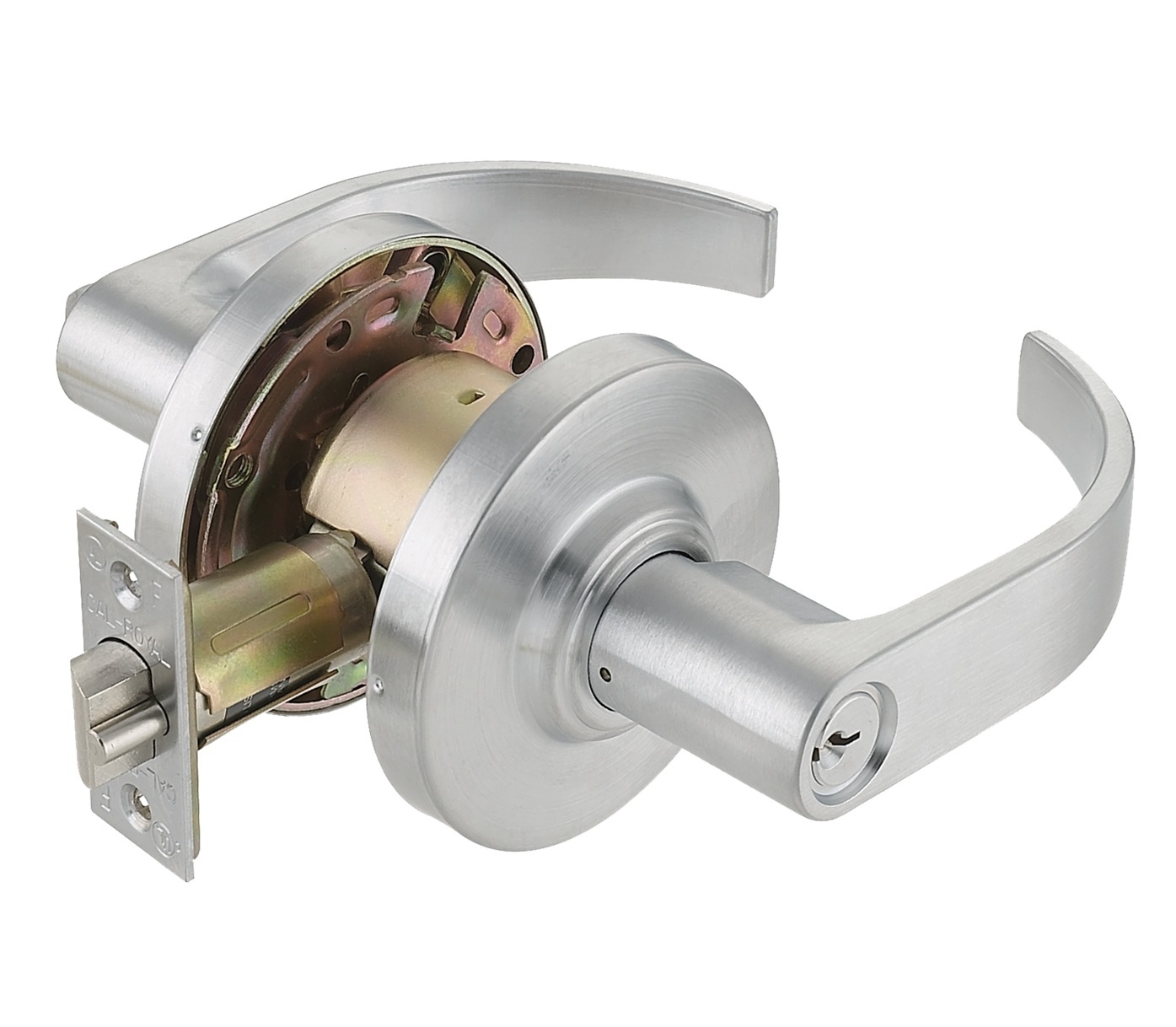 Picture of Cal-Royal CXPRL05 US26D Grade 2, Storeroom Lock - With Clutch, Satin Chrome