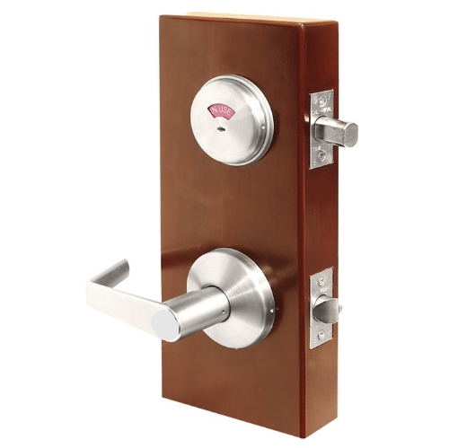 Picture of Cal-Royal IND-JHIL30 US26D Indicator Deadbolt, Interconnected Passage Lever Lock, Satin Chrome
