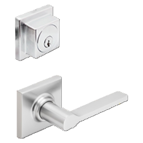 Picture of Cal-Royal CILROC30 US26D Single Locking, Interconnected Passage Lever Lock, Satin Chrome