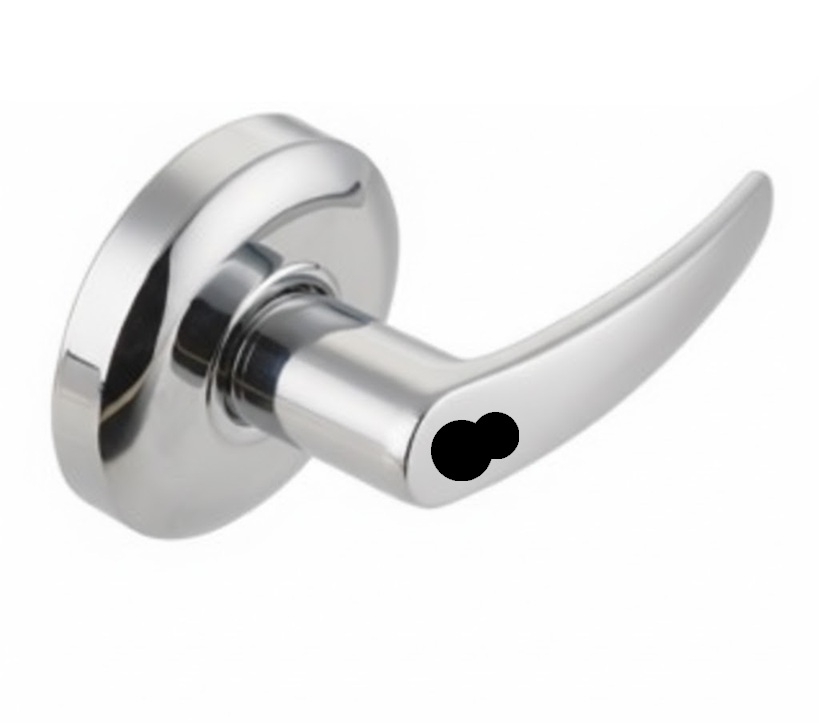 Picture of Cal-Royal ICAG05 US26D Storeroom Lock, Satin Chrome - Accepts SFIC Core