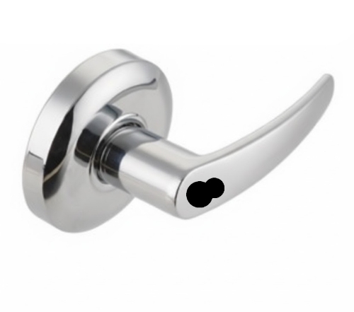 Picture of Cal-Royal ICAG05 US26D Storeroom Lock, Satin Chrome - Accepts SFIC Core