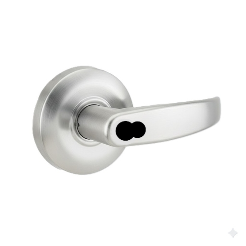 Picture of Cal-Royal ICRL05 US26D Storeroom Lock, Satin Chrome - Accepts SFIC Core