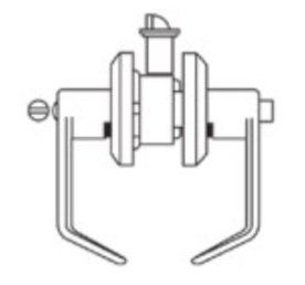 Picture of Cal-Royal ROC20-SQ US26D Grade 2, Privacy Lock, Satin Chrome