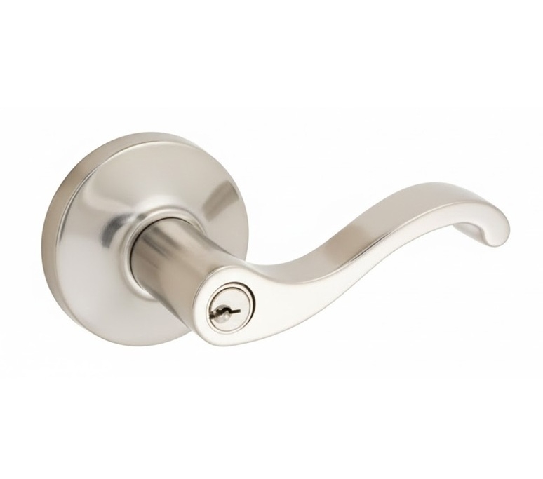 Picture of Cal-Royal AST00 US26D Grade 2, Entrance Lock, Satin Chrome