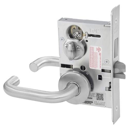 Picture of Corbin Russwin ML2020 LWA Privacy, Bedroom or Bathroom Mortise Lock, LW Lever, A Rose