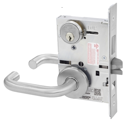 Picture of Corbin Russwin ML2051 LWA Entrance or Office Mortise Lock, LW Lever, A Rose