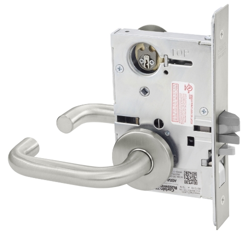 Picture of Corbin Russwin ML2059 LWA Security Storeroom or Closet Mortise Lock, LW Lever, A Rose