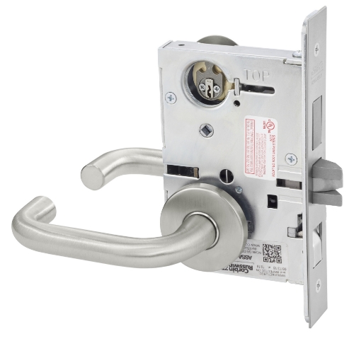 Picture of Corbin Russwin ML2082 LWA Dormitory or Exit Mortise Lock, LW Lever, A Rose