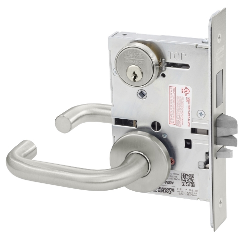 Picture of Corbin Russwin ML2092 LWA Security Institution or Utility Mortise Lock, LW Lever, A Rose