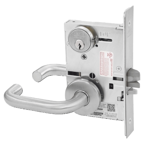 Picture of Corbin Russwin ML2002 LSA Grade 1 Classroom Intruder Mortise Lock, Lustra Lever, A Rose