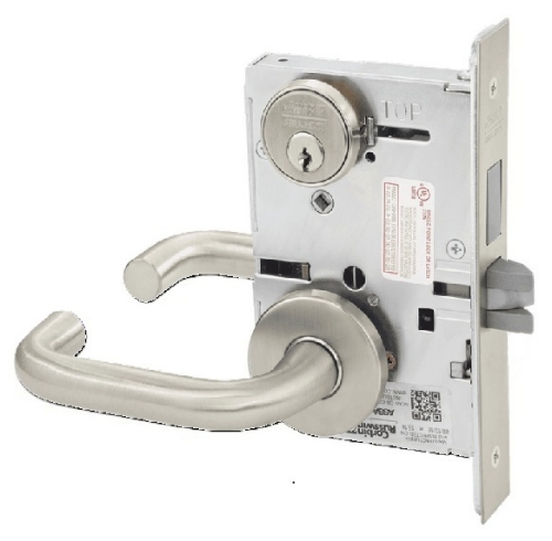 Picture of Corbin Russwin ML2024 LSA Entrance or Storeroom Mortise Lock, LS Lever, A Rose