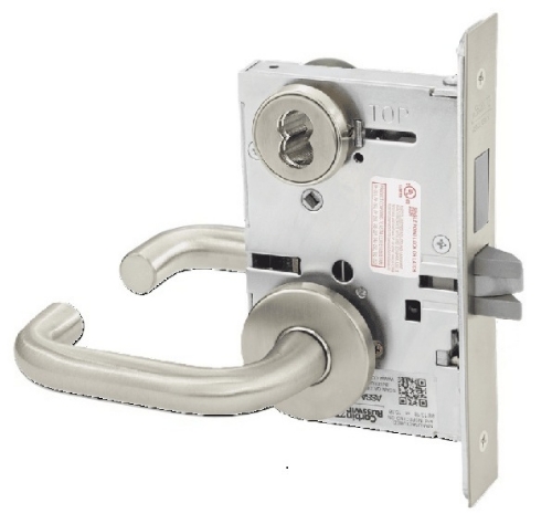 Picture of Corbin Russwin ML2024 LSA Entrance or Storeroom Mortise Lock, LS Lever, A Rose