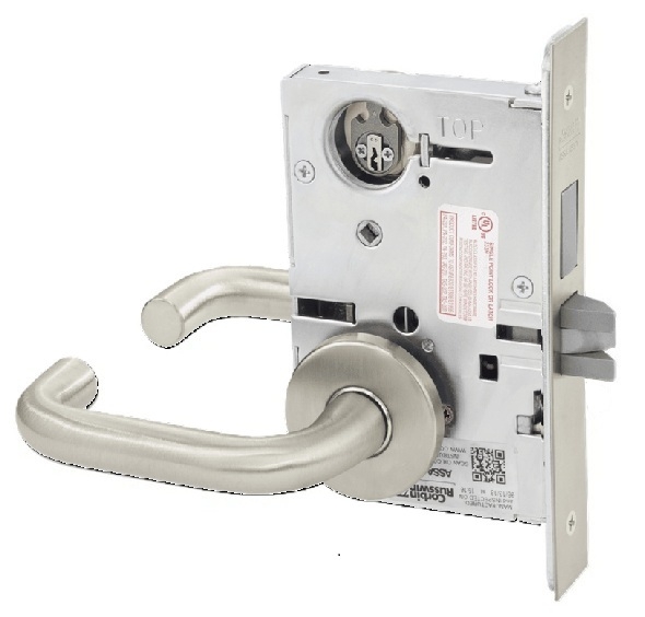 Picture of Corbin Russwin ML2024 LSA Entrance or Storeroom Mortise Lock, LS Lever, A Rose