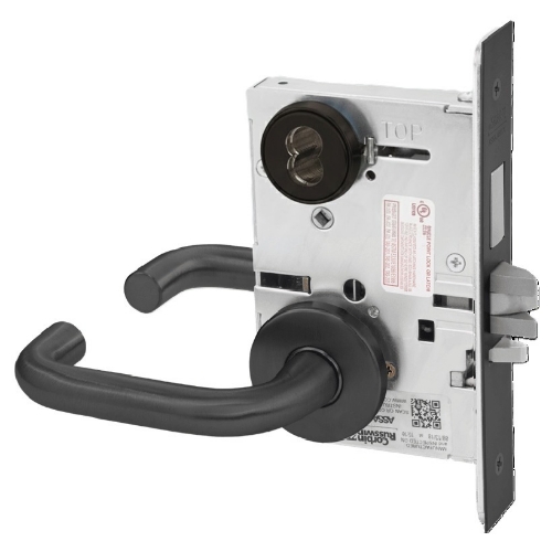 Picture of Corbin Russwin ML2029 LSA Hotel or Motel Mortise Lock, LS Lever, A Rose