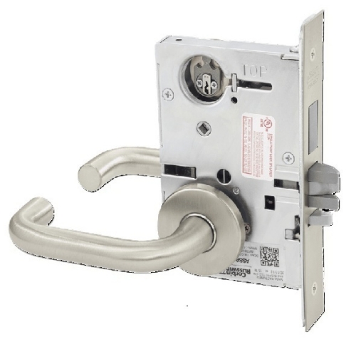 Picture of Corbin Russwin ML2029 LSA Hotel or Motel Mortise Lock, LS Lever, A Rose