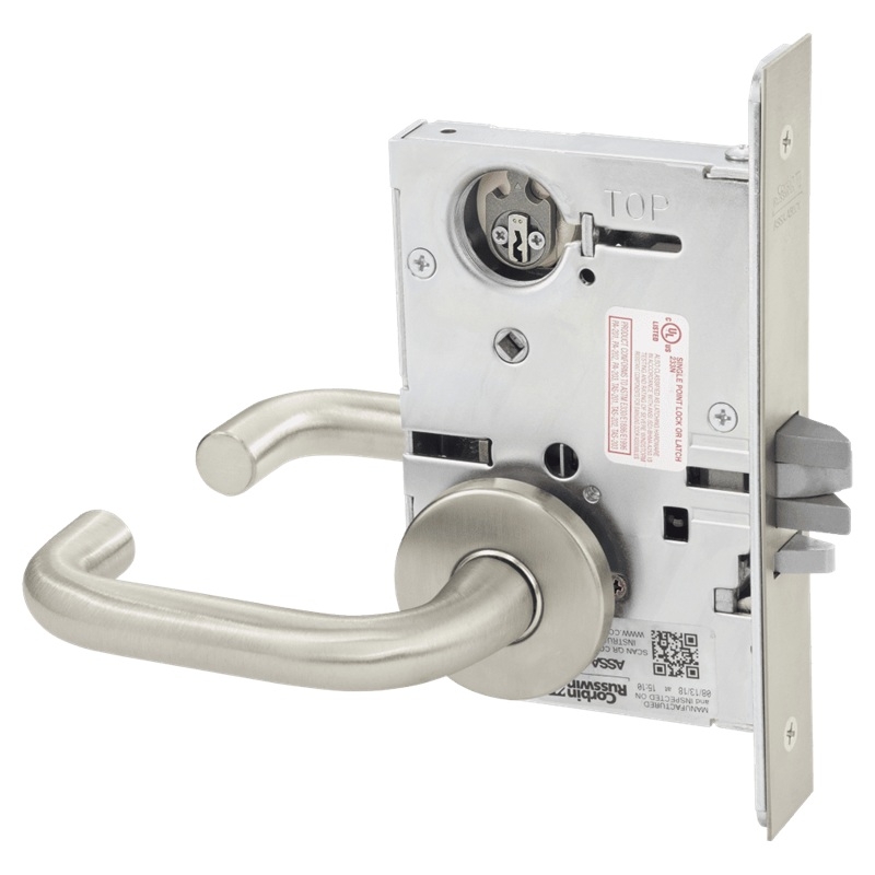 Picture of Corbin Russwin ML2032 LSA Institution or Utility Mortise Lock, LS Lever, A Rose