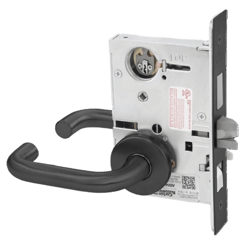 Picture of Corbin Russwin ML2048 LSA Entrance or Apartment Mortise Lock, LS Lever, A Rose