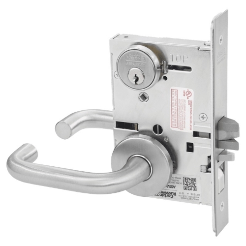 Picture of Corbin Russwin ML2051 LSA Entrance or Office Mortise Lock, LS Lever, A Rose