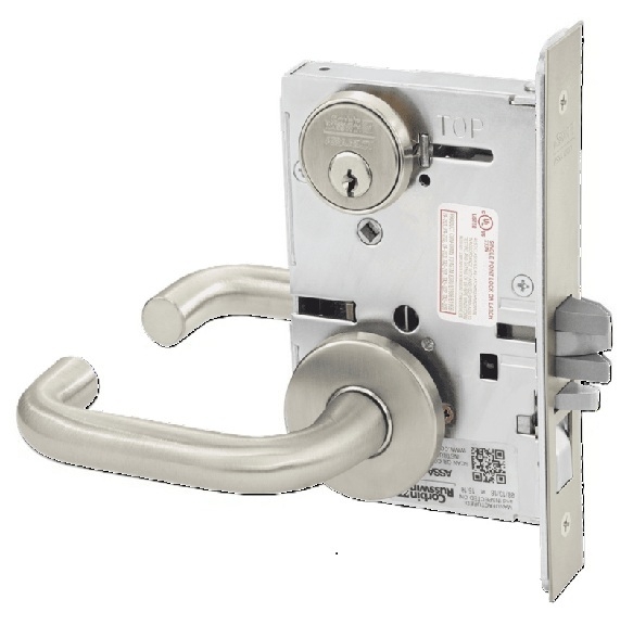 Picture of Corbin Russwin ML2051 LSA Entrance or Office Mortise Lock, LS Lever, A Rose