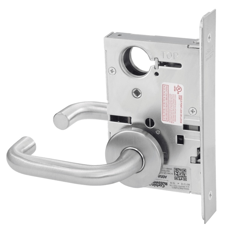 Picture of Corbin Russwin ML2070 LSA Full Dummy Trim Mortise Trim, LS Lever, A Rose