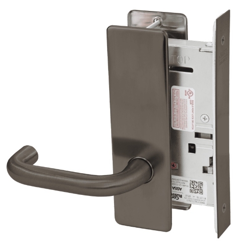 Picture of Corbin Russwin ML2050 LWM Half Dummy Trim Mortise Trim, LW Lever, M Escutcheon