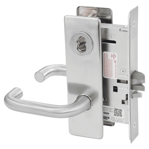 Picture of Corbin Russwin ML2055 LWM Classroom Mortise Lock, LW Lever, M Escutcheon