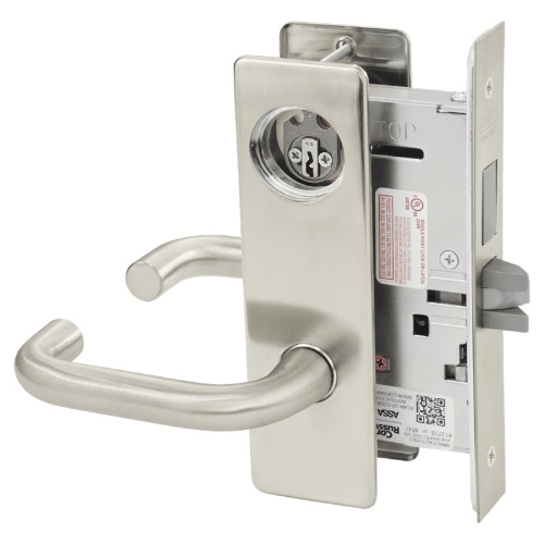 Picture of Corbin Russwin ML2022 LSM Store Door Mortise Lock, LS Lever, M Escutcheon