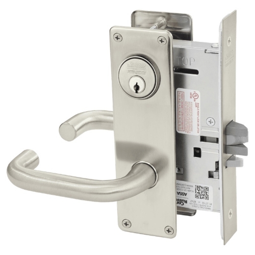 Picture of Corbin Russwin ML2042 LWN Entrance or Public Restroom Mortise Lock, LW Lever, N Escutcheon
