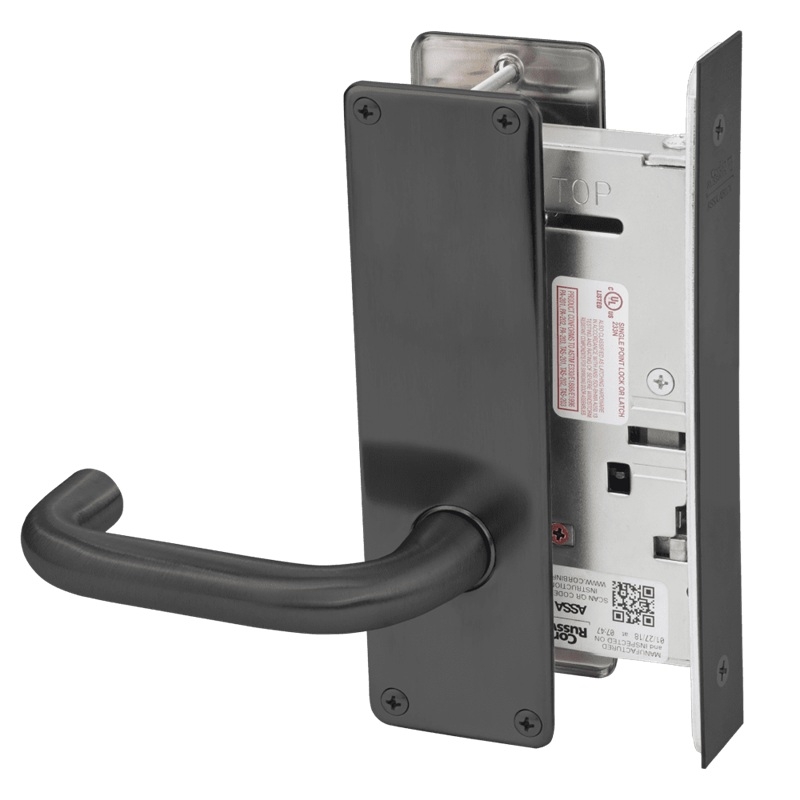 Picture of Corbin Russwin ML2050 LWN Half Dummy Trim Mortise Trim, LW Lever, N Escutcheon