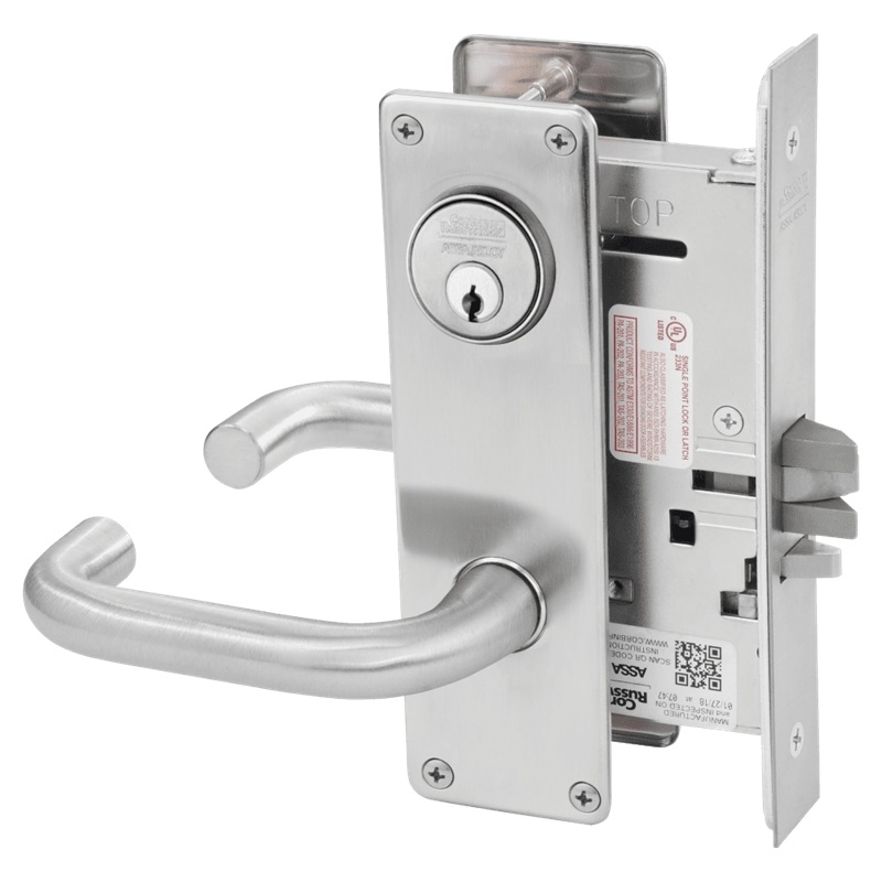 Picture of Corbin Russwin ML2055 LSN Classroom Mortise Lock, LS Lever, N Escutcheon