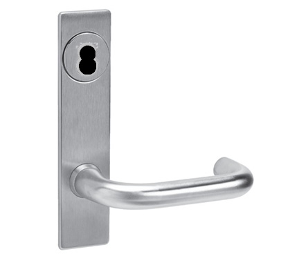 Picture of Corbin Russwin ML2022 LWP Store Door Mortise Lock, LW Lever, P Escutcheon